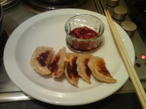 Dumplings - gyoza style