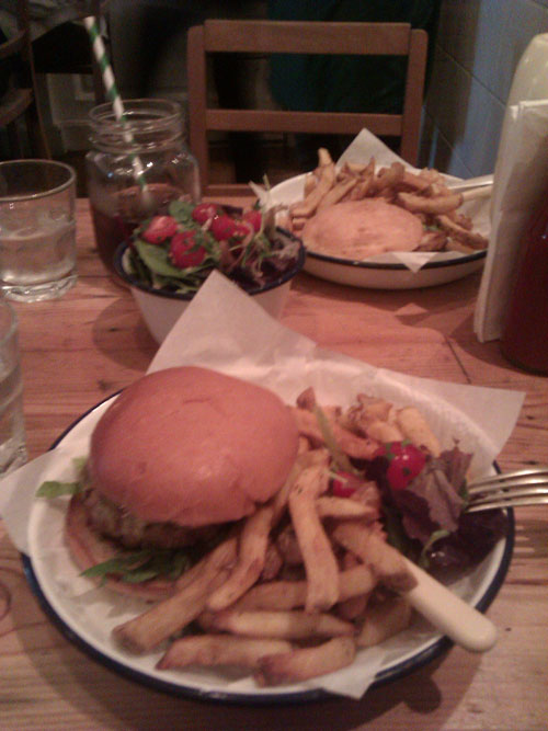 GF and non-GF burgers