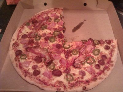 Manzo pizza from Oliva Dolce